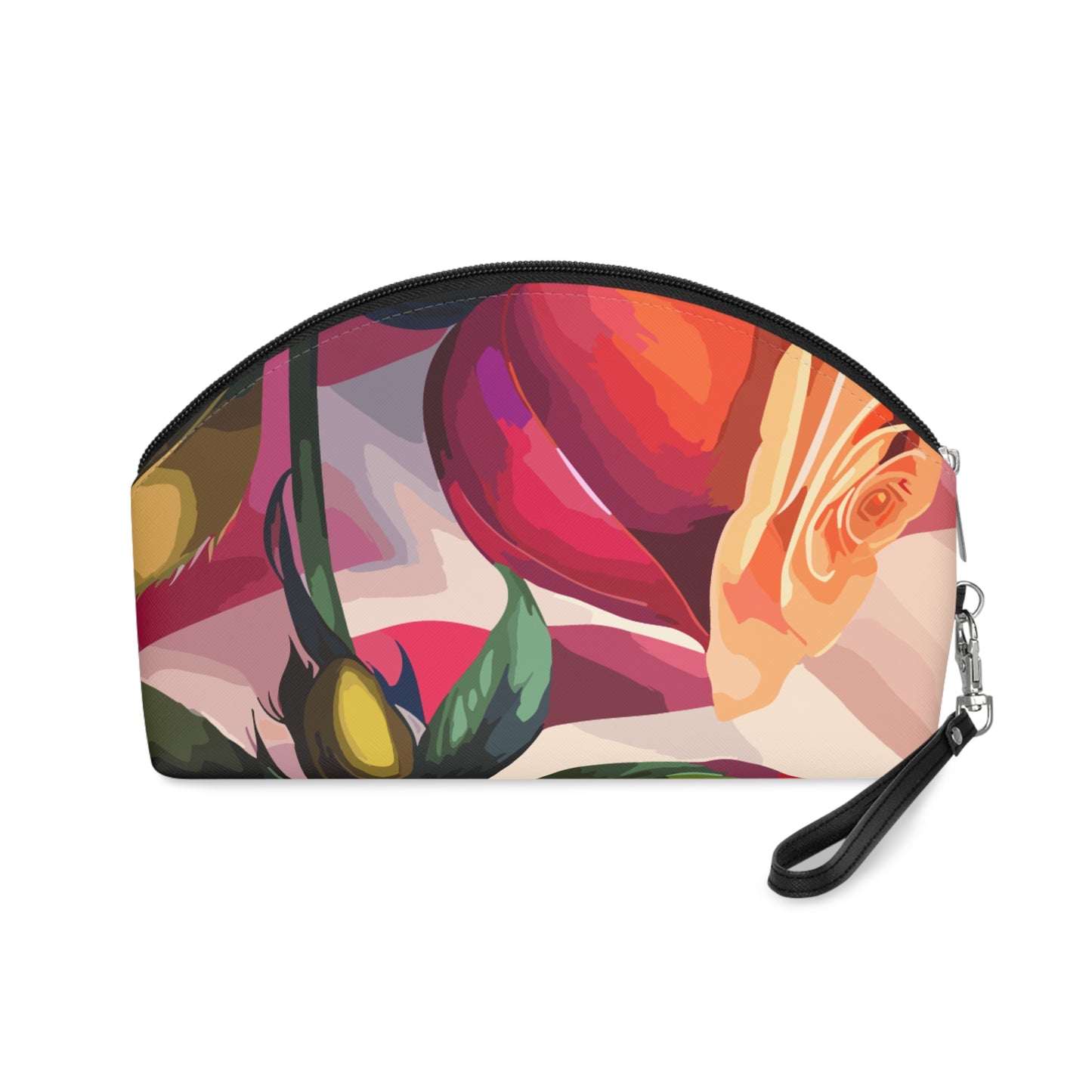 American Rose Chic Makeup Bag