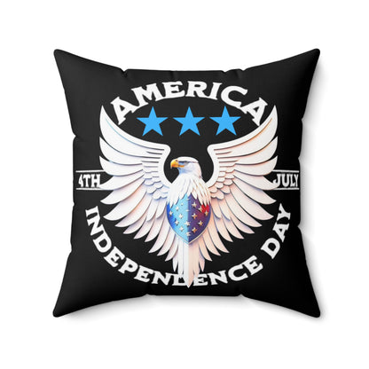 Independence Day - 4th July Square Cushion Pillow