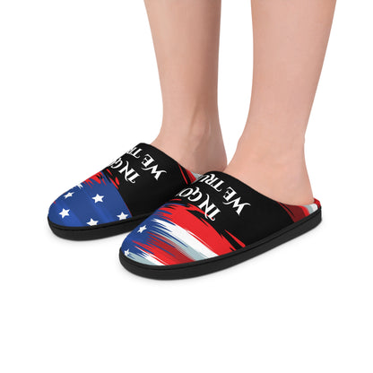 IN GOD WE TRUST Indoor Slippers