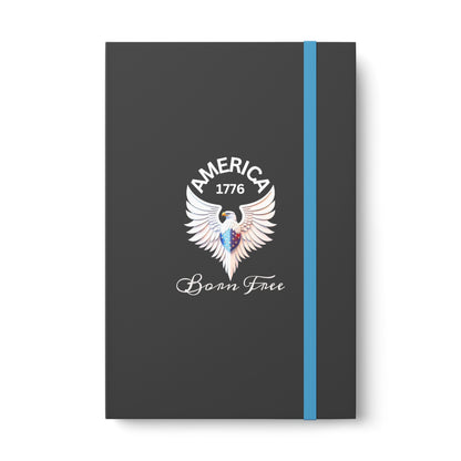 America 1776 - Born Free - Color Contrast Notebook Journal