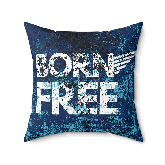 Born Free Square Pillow