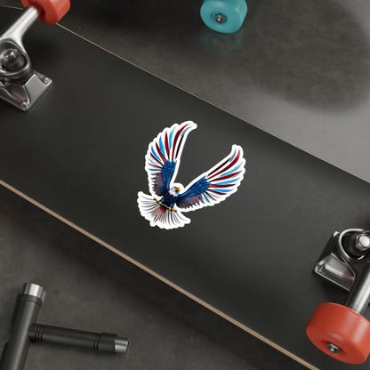 Liberty Eagle Die-Cut Multi Purpose Sticker - Indoor & Outdoor Use