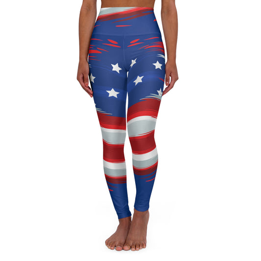 USA High-Waist Activewear Sports Leggings