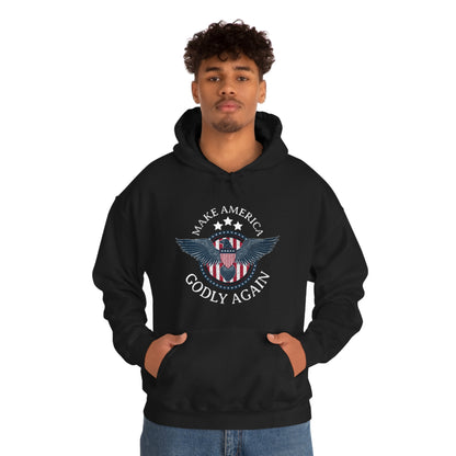 Make America Godly Again Unisex Heavy Blend™ Hooded Sweatshirt