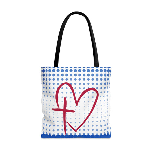 Love Cross Tote Bag