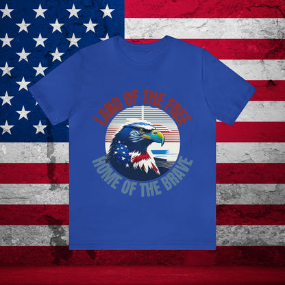 Land Of The Free - Home Of The Brave Jersey T-shirt