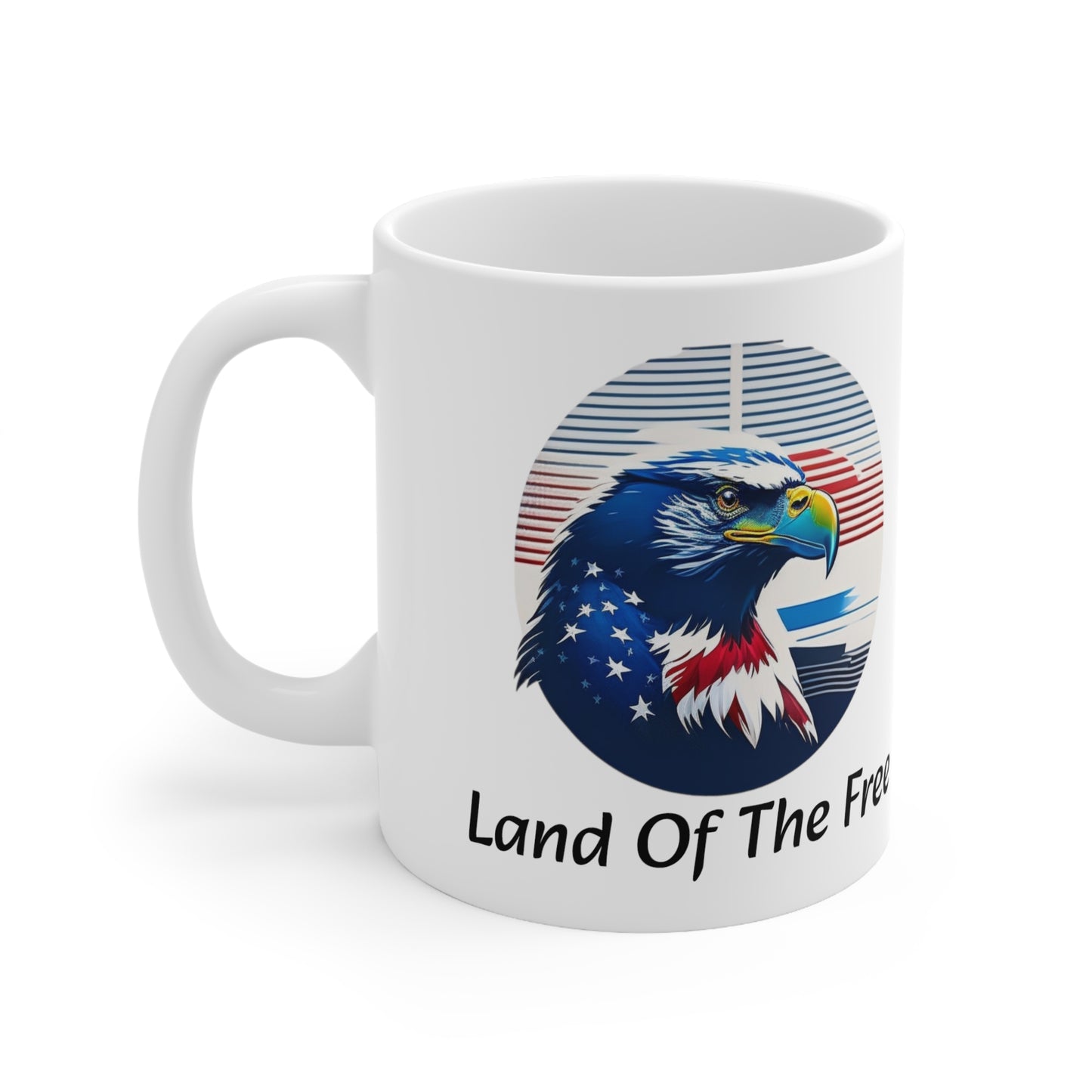 Land Of The Free Ceramic Mug