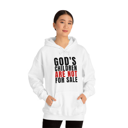 God's Children Are Not For Sale Unisex Heavy Blend™ Hooded Sweatshirt