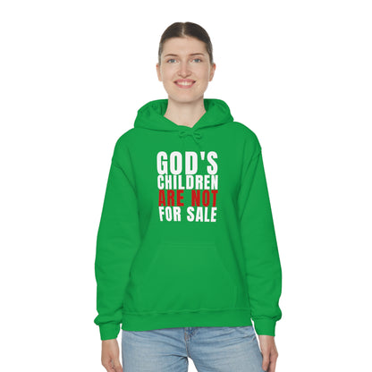 God's Children Are Not For Sale Unisex Heavy Blend™ Hooded Sweatshirt