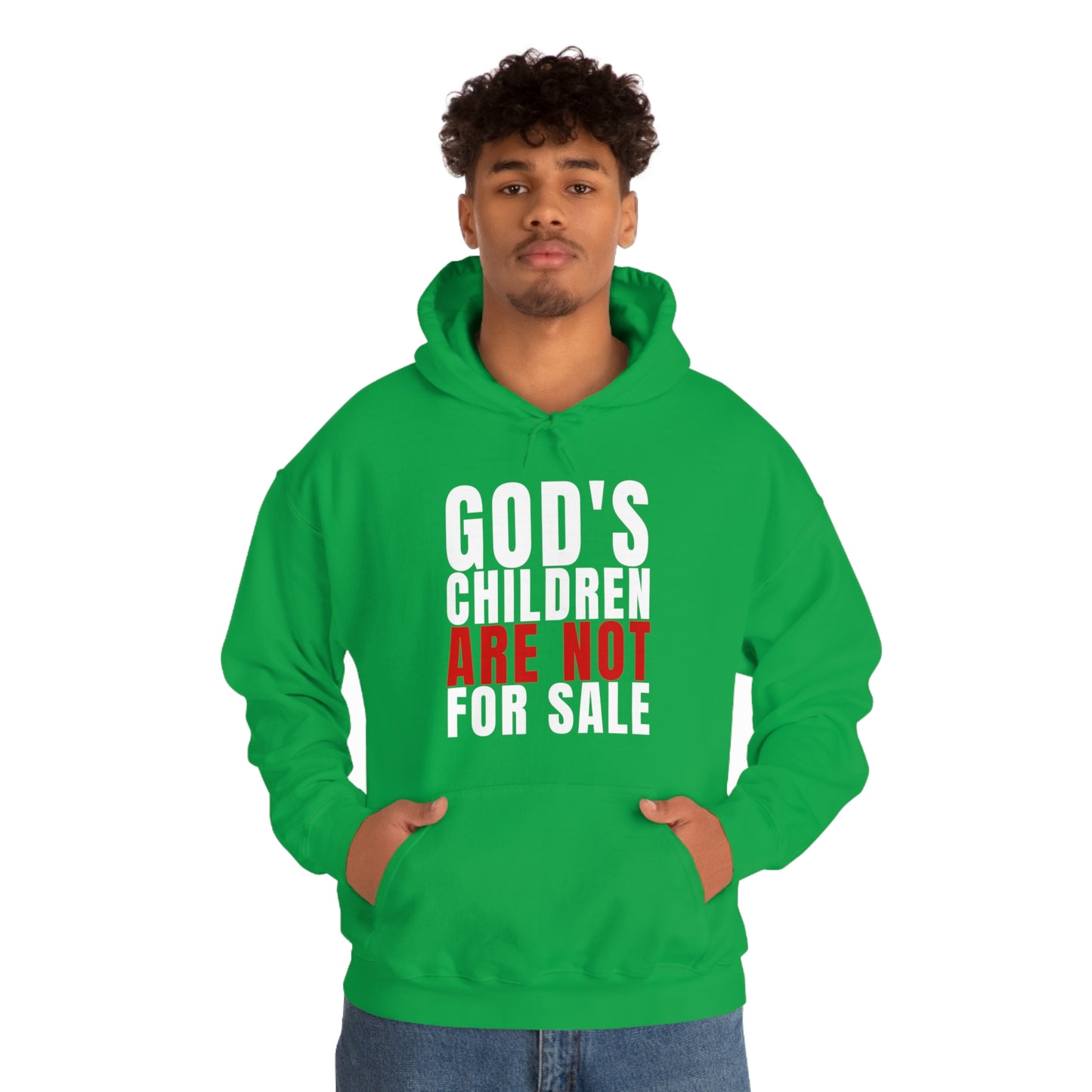 God's Children Are Not For Sale Unisex Heavy Blend™ Hooded Sweatshirt