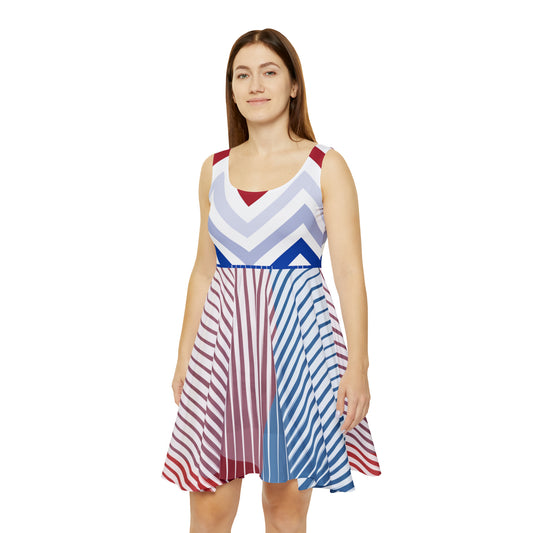 Chevron Women's Skater Dress