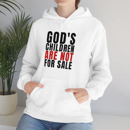 God's Children Are Not For Sale Unisex Heavy Blend™ Hooded Sweatshirt