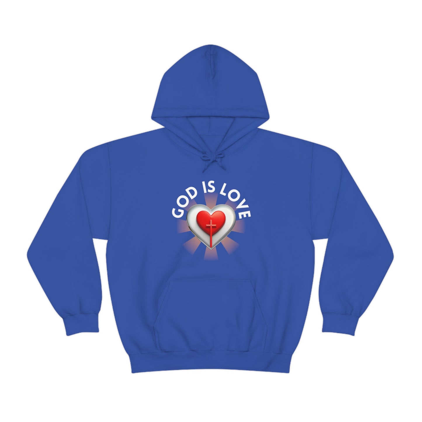 God Is Love Unisex Heavy Blend™ Hooded Sweatshirt