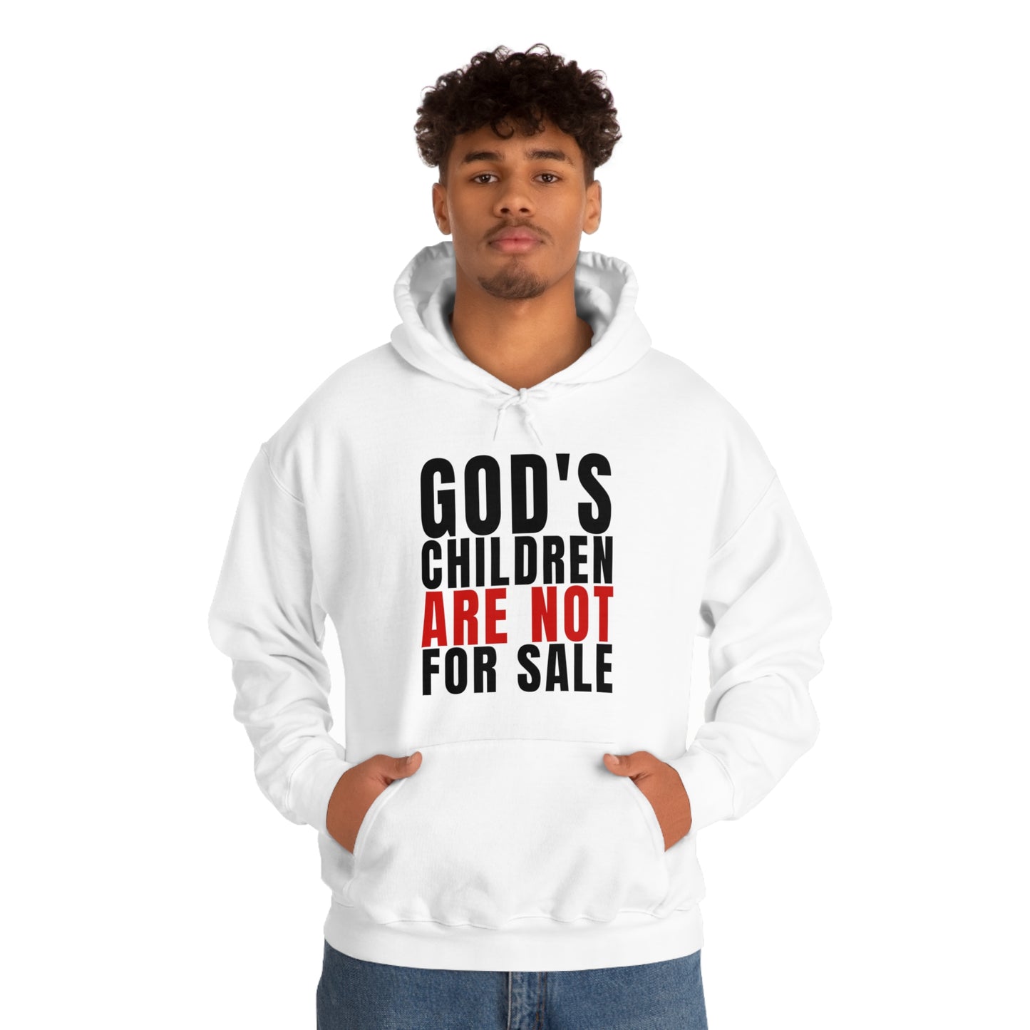 God's Children Are Not For Sale Unisex Heavy Blend™ Hooded Sweatshirt