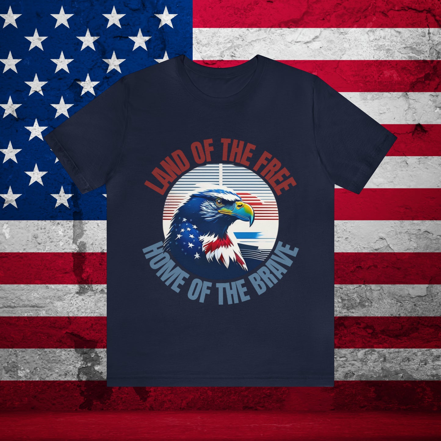 Land Of The Free - Home Of The Brave Jersey T-shirt