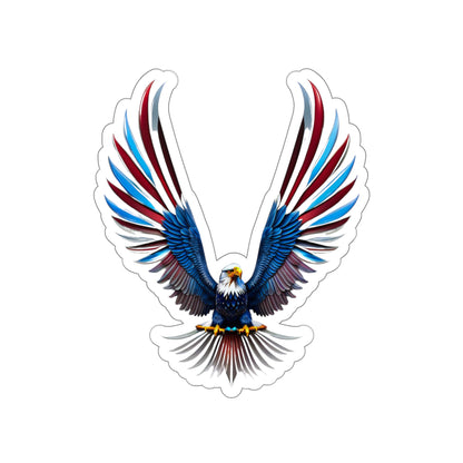 Liberty Eagle Die-Cut Multi Purpose Sticker - Indoor & Outdoor Use