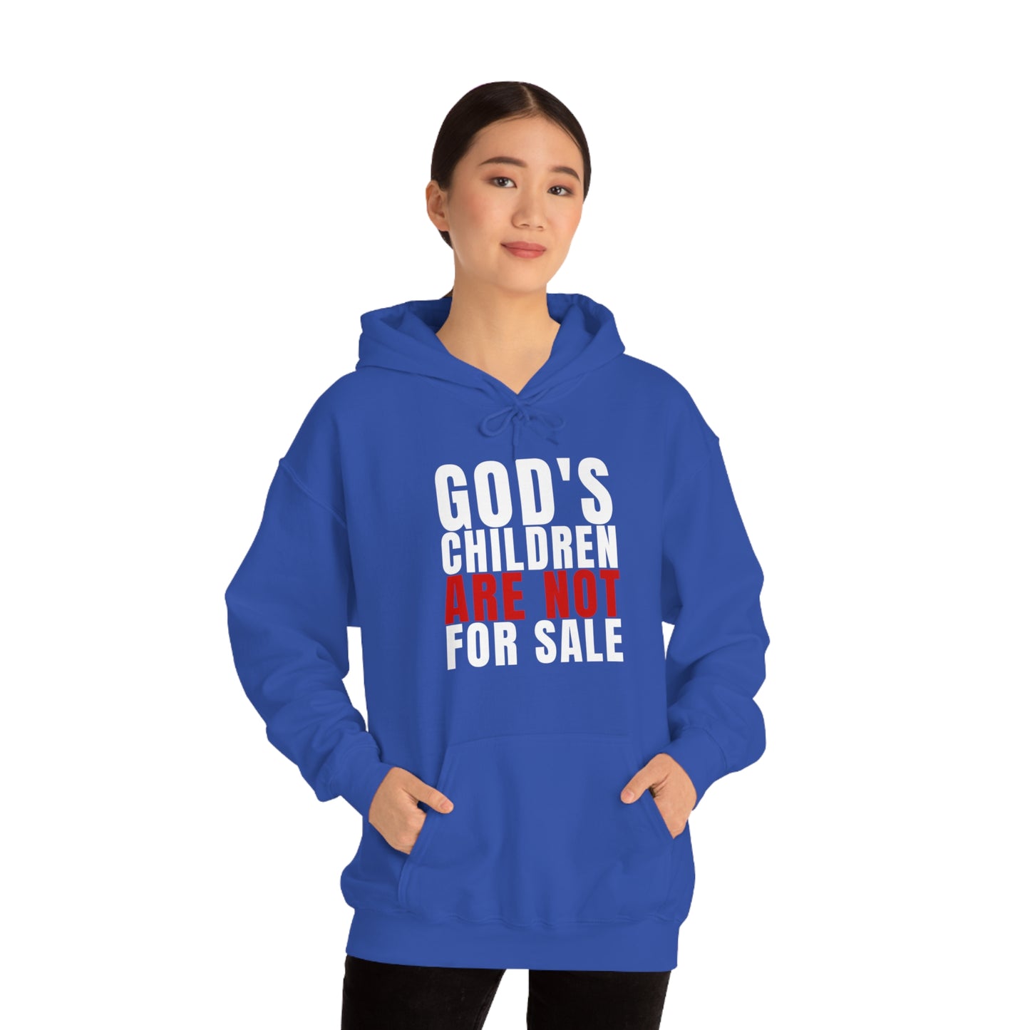 God's Children Are Not For Sale Unisex Heavy Blend™ Hooded Sweatshirt