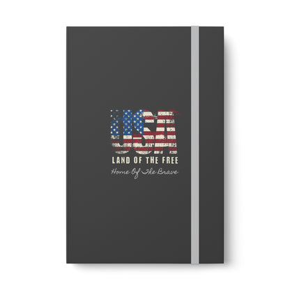 USA - Land Of The Free - Home Of The Brave Color Contrast Journal