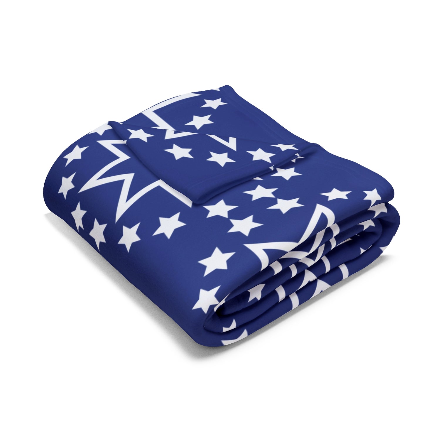 Shining Stars Collection Fleece Blanket - Fluffy Soft Texture - Warm And Cozy - Home Living Room, Bedroom Decor