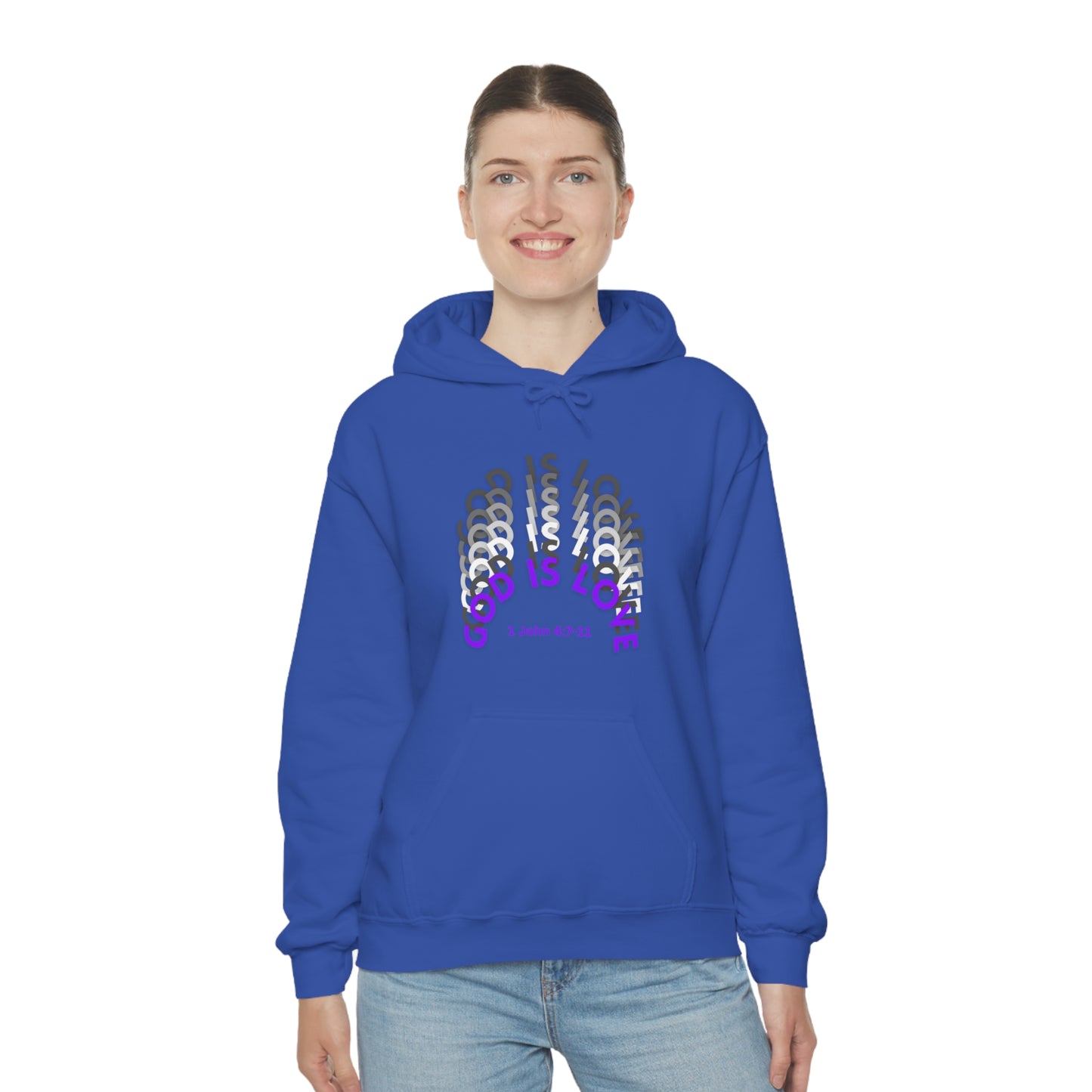 God Is Love Unisex Heavy Blend™ Hooded Sweatshirt