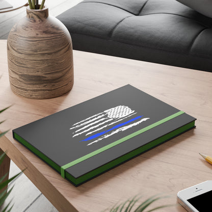 Thin Blue line Contrast Notebook Journal