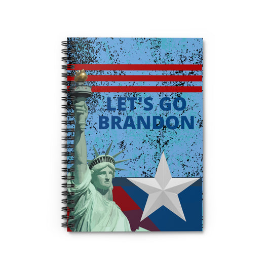 Let's Go Brandon Spiral Notebook