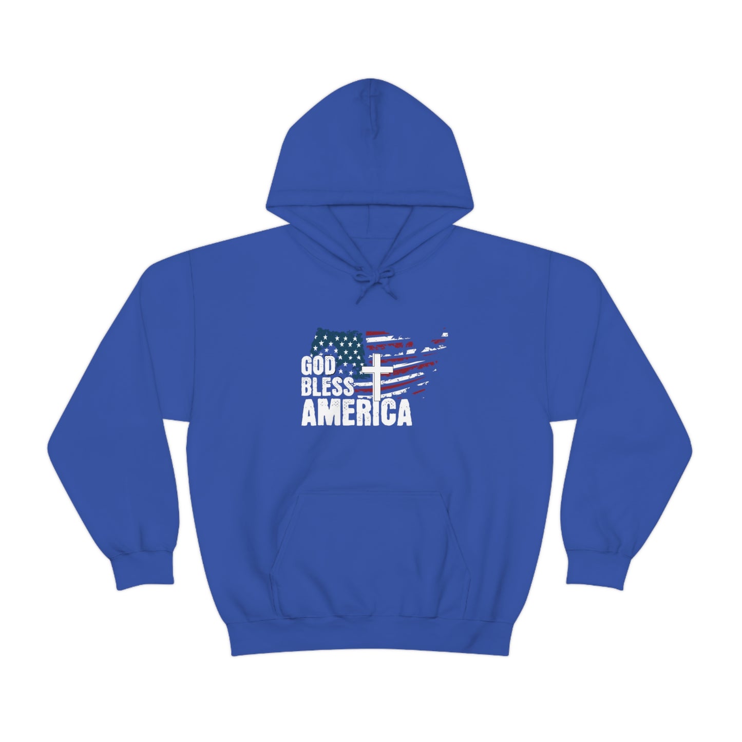 God Bless America Freedom Unisex Heavy Blend™ Hooded Sweatshirt