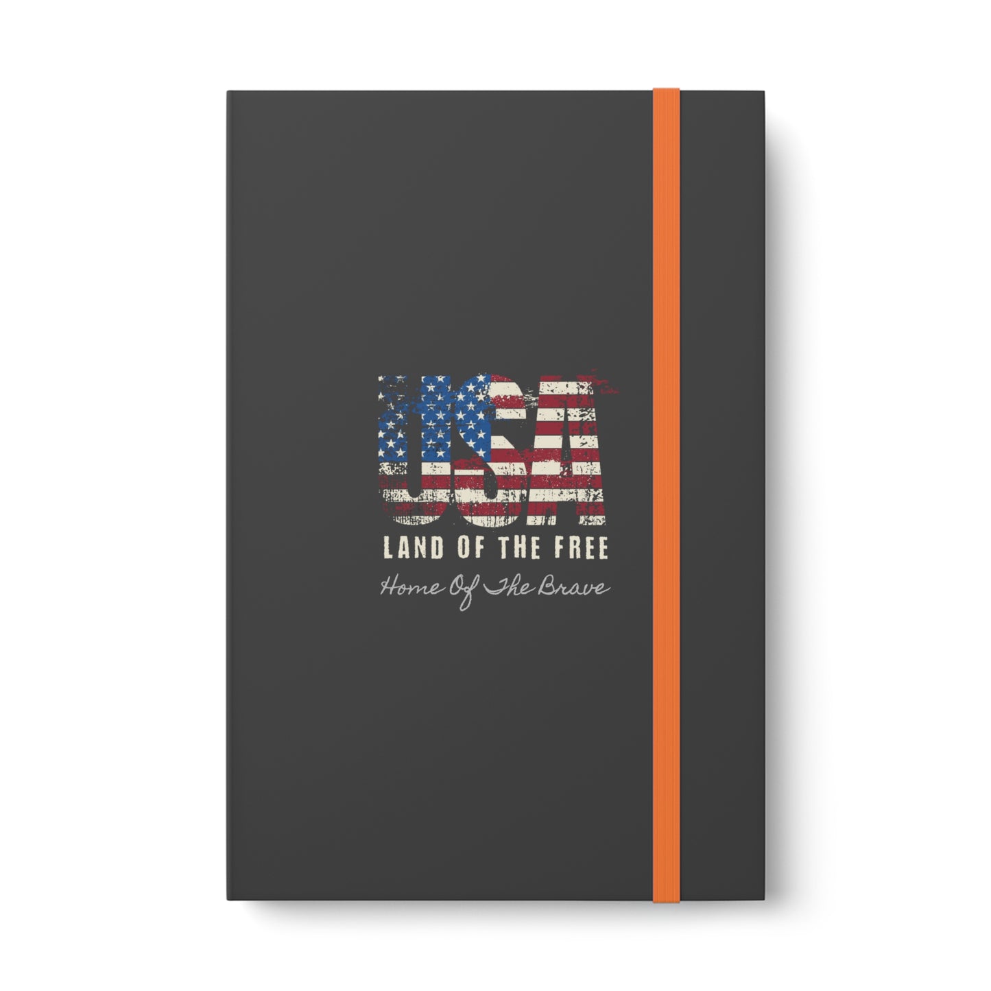 USA - Land Of The Free - Home Of The Brave Color Contrast Journal