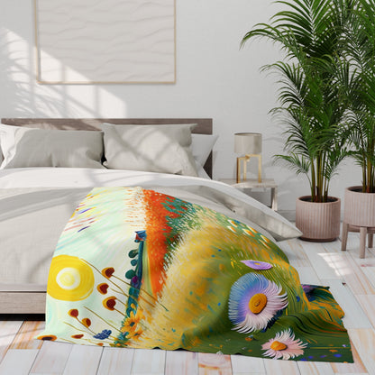 Premium Van Gogh Soft Plush Fleece Blanket