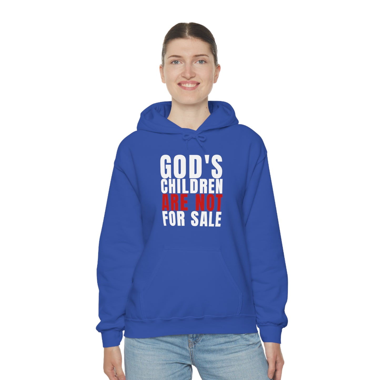 God's Children Are Not For Sale Unisex Heavy Blend™ Hooded Sweatshirt