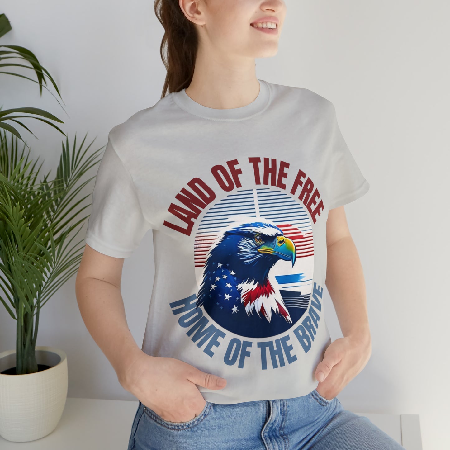 Land Of The Free - Home Of The Brave Jersey T-shirt