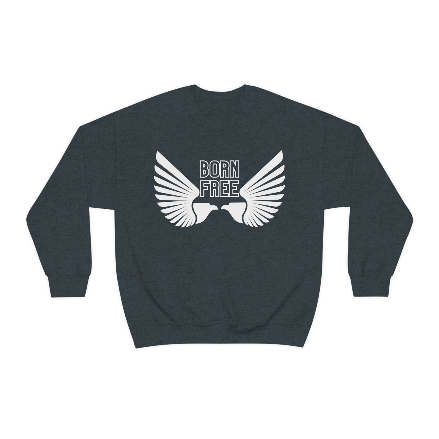 Born Free Eagle Unisex Crewneck Sweatshirt