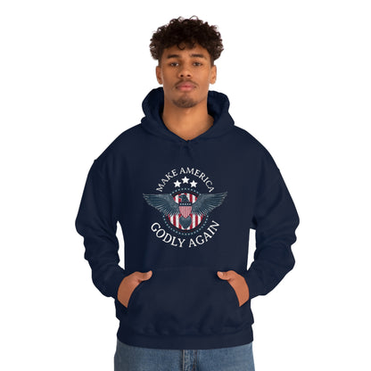 Make America Godly Again Unisex Heavy Blend™ Hooded Sweatshirt