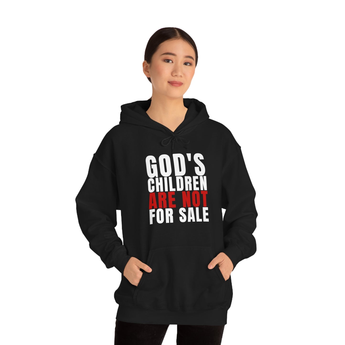 God's Children Are Not For Sale Unisex Heavy Blend™ Hooded Sweatshirt