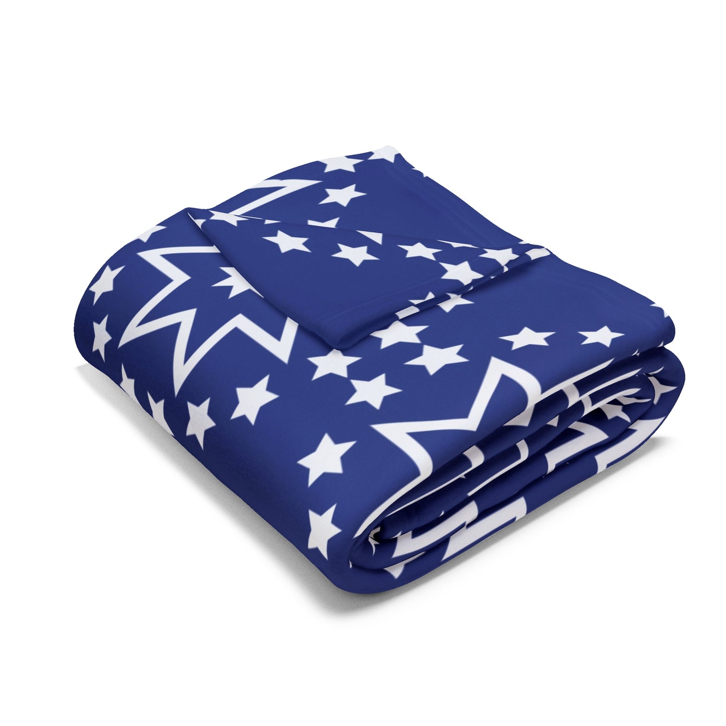 Shining Stars Collection Fleece Blanket - Fluffy Soft Texture - Warm And Cozy - Home Living Room, Bedroom Decor