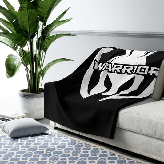 Warrior Sherpa Fleece Blanket