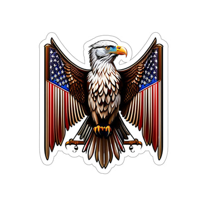 Eagle Crest Die-Cut Multi Purpose Sticker - Indoor And Outdoor Use