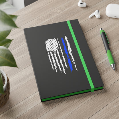 Thin Blue line Contrast Notebook Journal