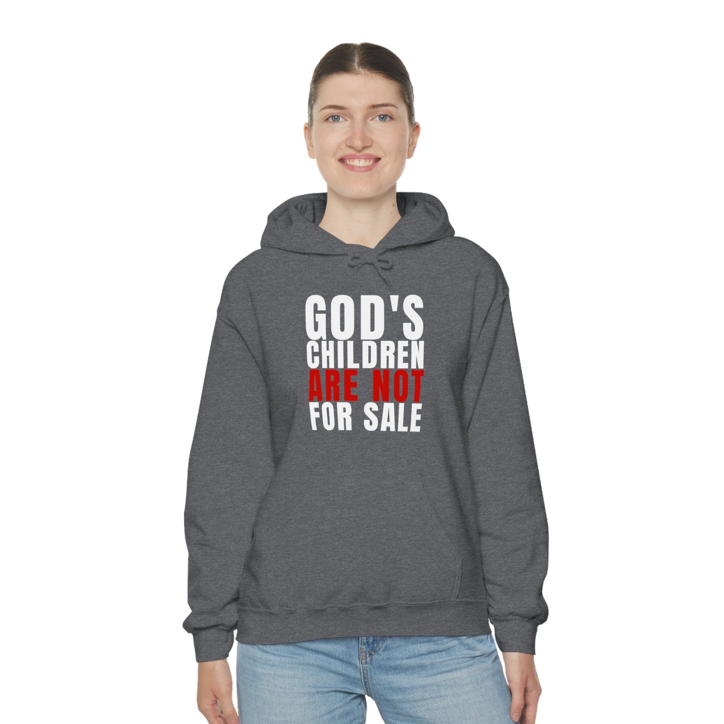 God's Children Are Not For Sale Unisex Heavy Blend™ Hooded Sweatshirt