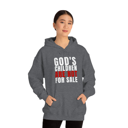 God's Children Are Not For Sale Unisex Heavy Blend™ Hooded Sweatshirt