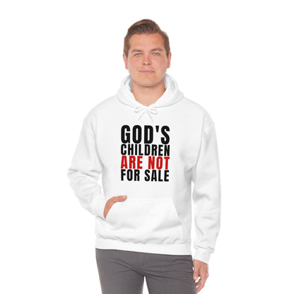 God's Children Are Not For Sale Unisex Heavy Blend™ Hooded Sweatshirt