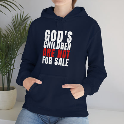 God's Children Are Not For Sale Unisex Heavy Blend™ Hooded Sweatshirt