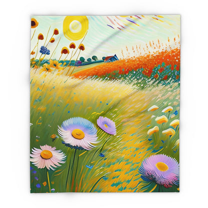 Premium Van Gogh Soft Plush Fleece Blanket