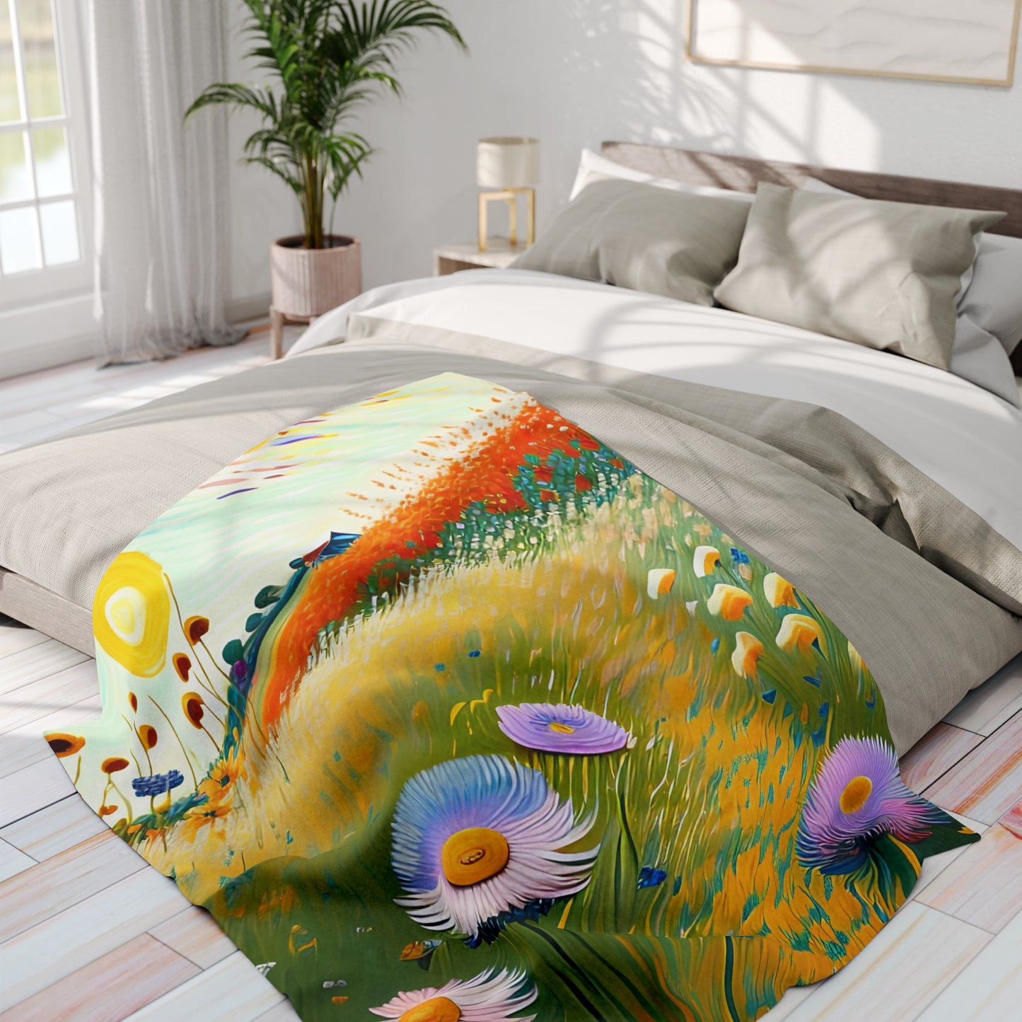 Premium Van Gogh Soft Plush Fleece Blanket