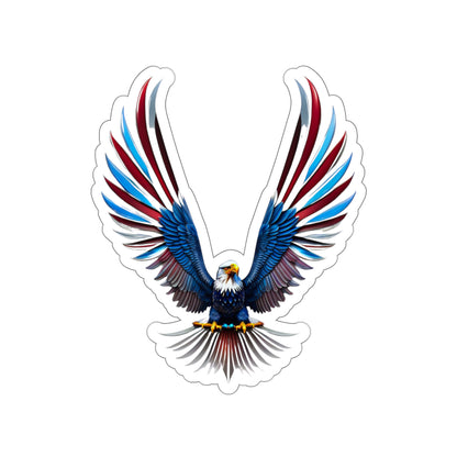 Liberty Eagle Die-Cut Multi Purpose Sticker - Indoor & Outdoor Use