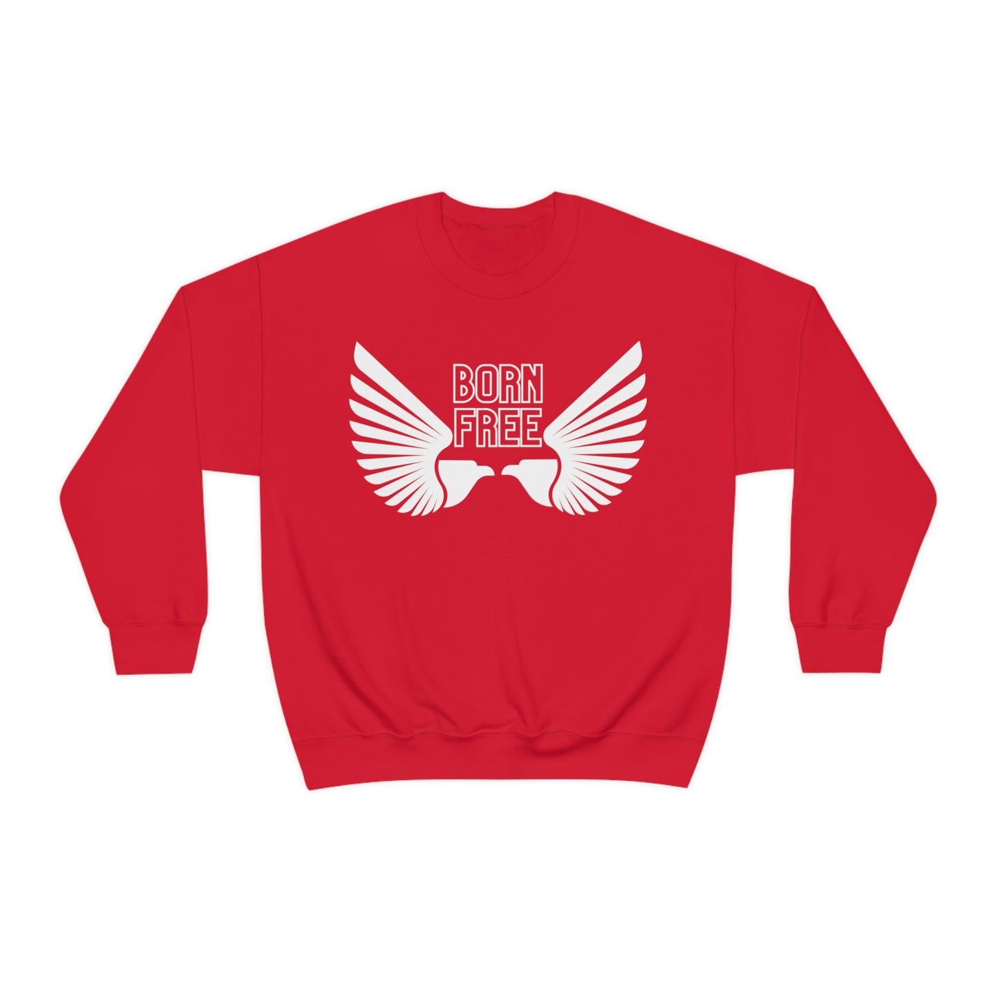 Born Free Eagle Unisex Crewneck Sweatshirt