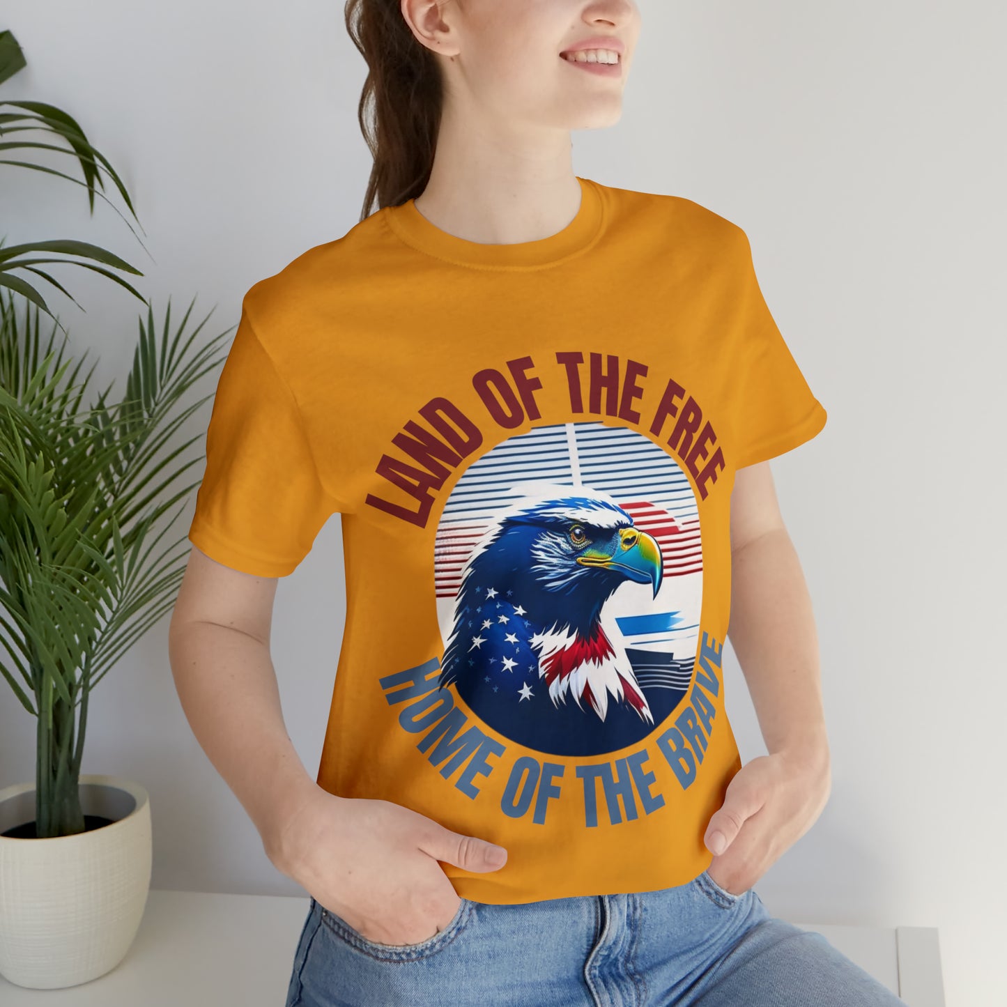 Land Of The Free - Home Of The Brave Jersey T-shirt