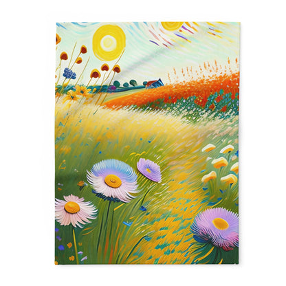 Premium Van Gogh Soft Plush Fleece Blanket