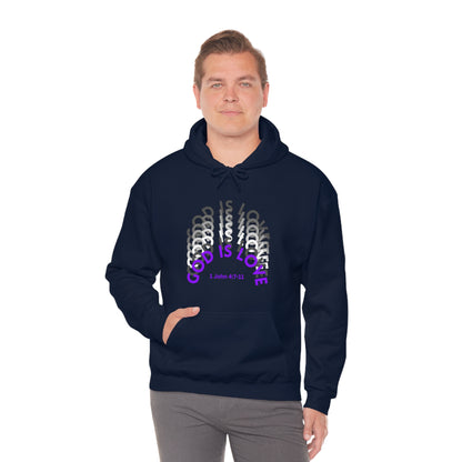 God Is Love Unisex Heavy Blend™ Hooded Sweatshirt