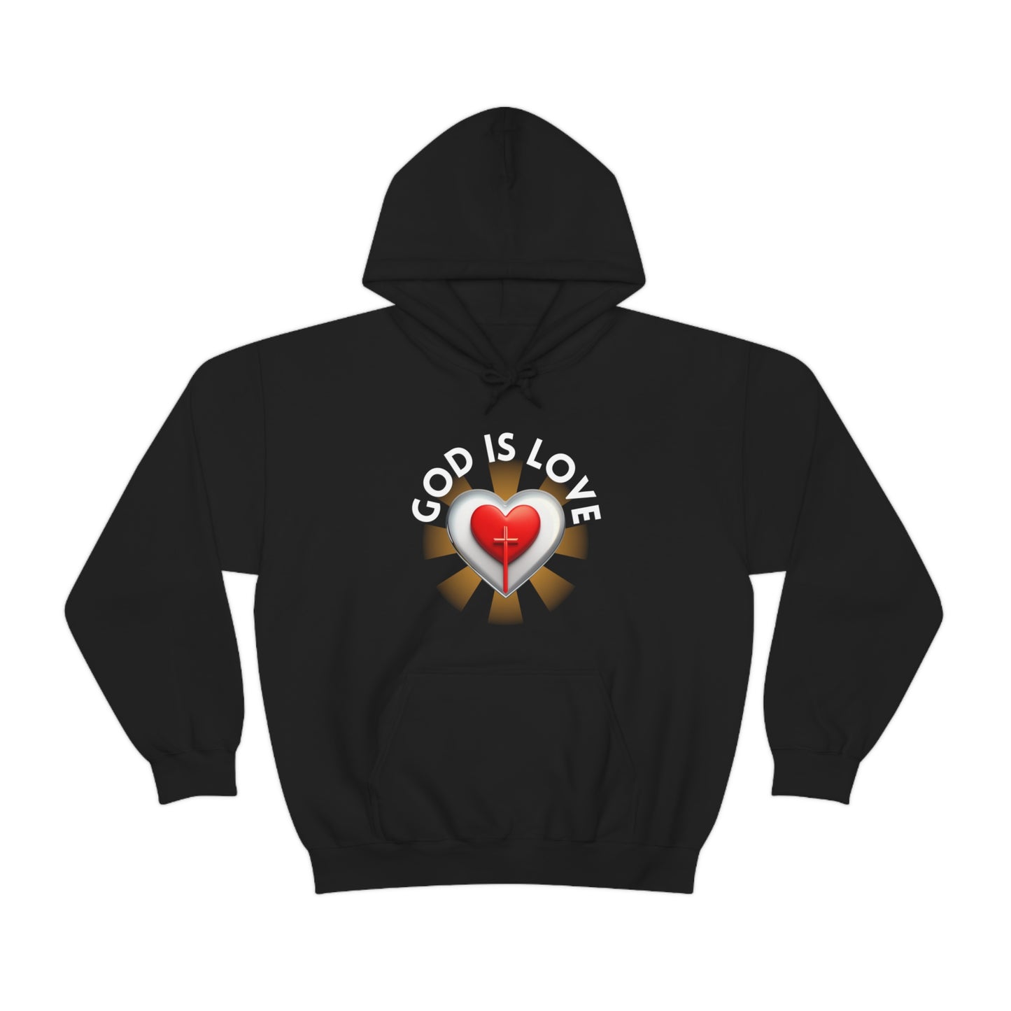 God Is Love Unisex Heavy Blend™ Hooded Sweatshirt